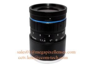 China 1 16mm F1.4 8Megapixel DC Auto IRIS Low Distortion C Mount ITS Lens, 16mm Traffic Monitoring Lens on sale