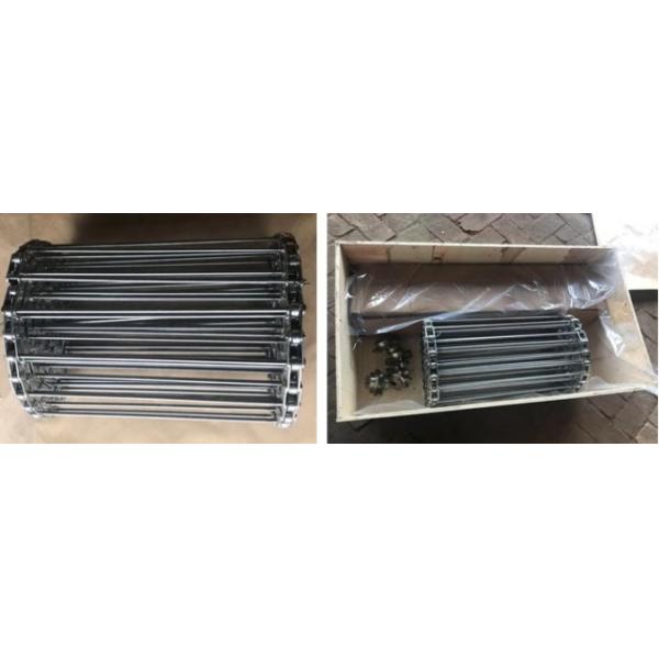 Light Weight Rod Conveyor Belt Alkali Resistant Heavy Load Conveyor 201 SS