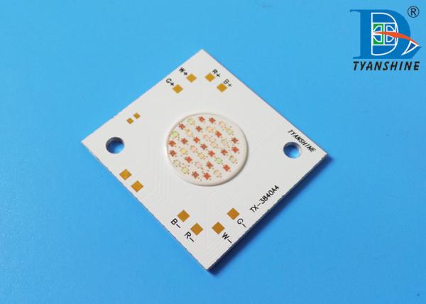 Multichip RGBY 80W COB LED Arrays , Architectural Lighting LED Light Source