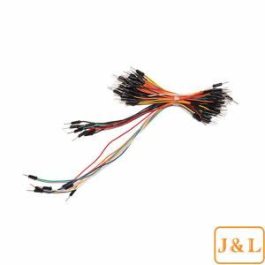 Wholesale 65 Pcs Solderless Breadboard Jumper Wires Cable Kit for Arduino AVR prototyping from china suppliers