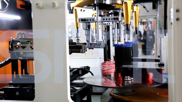 Automatic Single Phase Motor Vertical Type Stator Coil Winding Machine 3000 r