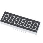130mcd LED Segment Display Common Cathode Anode Red Emitting 0.3" ROHS