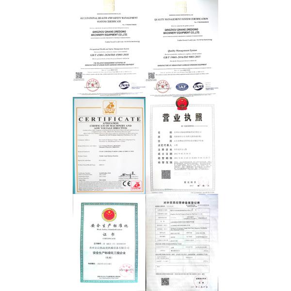 Capacity 1100m3 24 Inch Cutter Suction Dredger with Diesel Engine