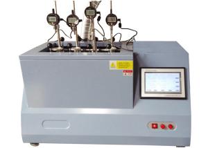 Wholesale Computer PLC Double Control Thermal Deformation Vicat Softening Point Temperature Tester from china suppliers