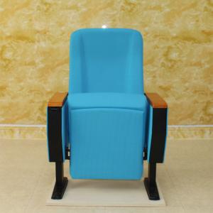 Detachable Folding Movie Cinema Hall Chairs Fire Resistant Conference Lecture