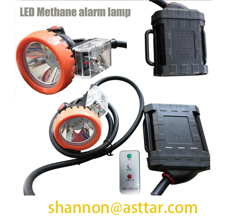 Wholesale 1.00% CH4 Methane alarm LED miner cap lamp from china suppliers