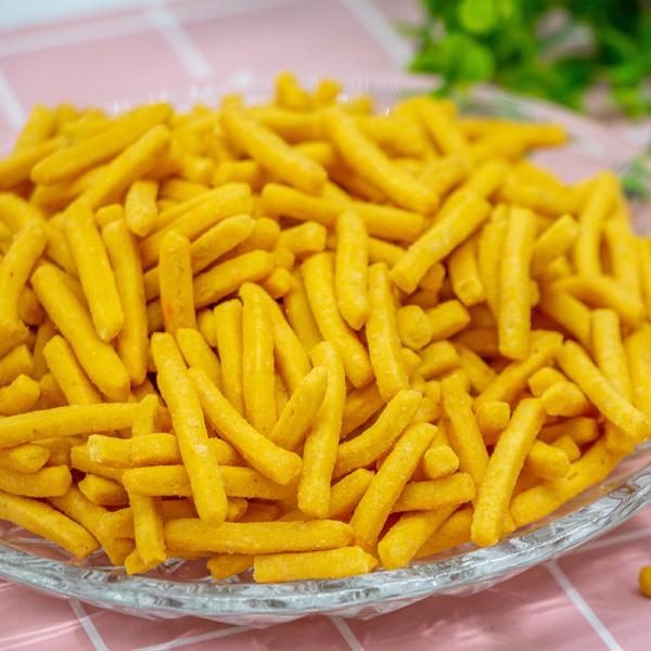 Shrimp Flavor Strips Snack Rice Crackers Chinese Grain Snacks Wholesale Prawn Sticks