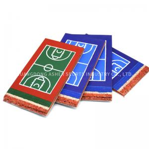 Wholesale Outside Adhesive Acrylic Sports Flooring 6mm Thickness Basketball Court Use from china suppliers