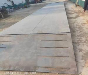 China 3.4X20M 80Ton Manganese Steel Weighbridge Digital Load Cell Truck Scale on sale