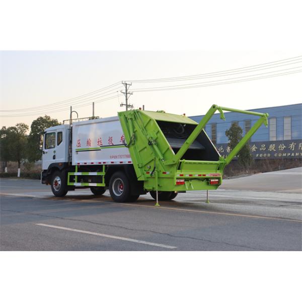 Cheapest Price 4x2 6CBM 8 CBM Dongfeng Compactor Garbage Truck With Back Trailing Arm
