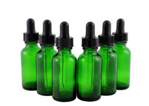 Wholesale Black Glass Dropper Empty Essential Oil Bottles  Convenient Packing from china suppliers