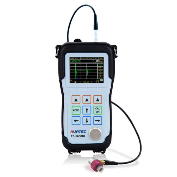 Waveform B Scan Color Screen Wall Ultrasonic Thickness Gauge Single And Dual