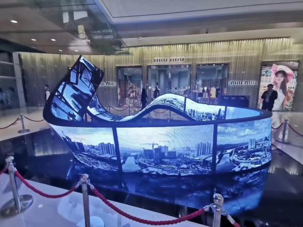 Quality Indoor MSD300 Novastar SMD2121 P3 Flexible Soft Led Display for sale