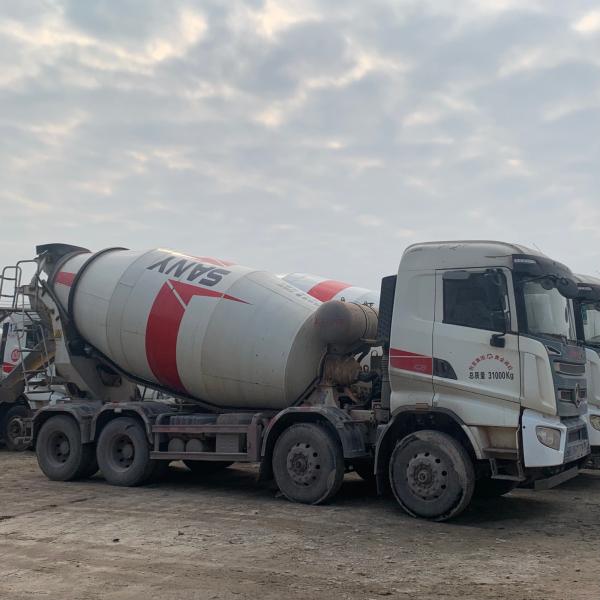 Quality Used SANY 8 Cbm 10 Cbm 12 Cbm 14 Cbm Concrete Mixer Truck Used Concrete Mixer for sale