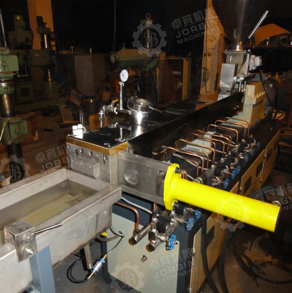 Quality PP PE mastbatch with Coca3 twin screw extruder compouding  machine/granulation machine/ pelletizing machine for sale