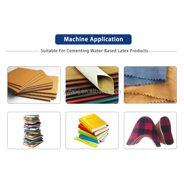 Shoe And Bag Leather Gluing Machine Long Lasting Leather Pasting Machine