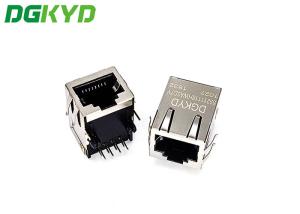 Wholesale DGKYD59211118HWA3D7Y1027 10 Pins Single Port TAB UP RJ45 Modular Connector With PA46 Housing from china suppliers