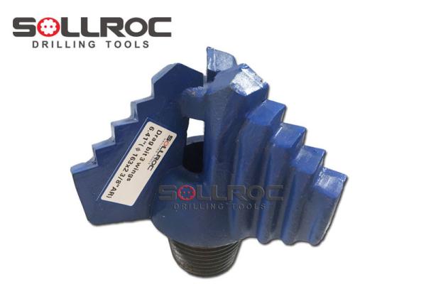 Quality Sollroc Three Wings Step Drag Drill Bit For Mining Drilling Well Drilling for sale