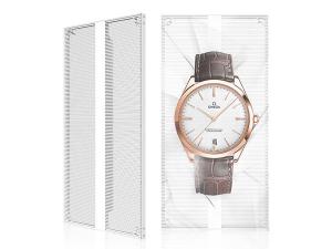 China Commercial Glass Mesh Transparent LED Screen P3.91-7.82 Full Color on sale