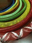 Multi-Colored Round Cable Mesh Sleeve For Gifts And Lights Decoration Accessorie