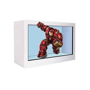China Smart Transparent LCD Display Cabinet 3D Holographic See Through Lcd Display on sale