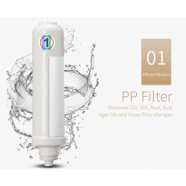 Energy Drink Countertop Alkaline Water Filter 4 Stages For Home / Office Use