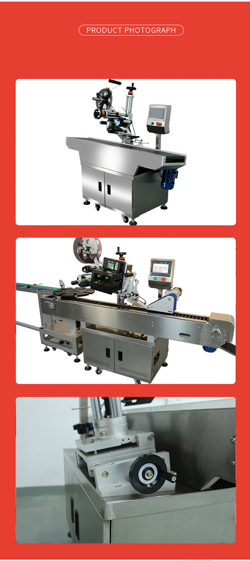 Automatic Grade Automatic accuracy Vial Labeling Machine with Automatic Label Printer