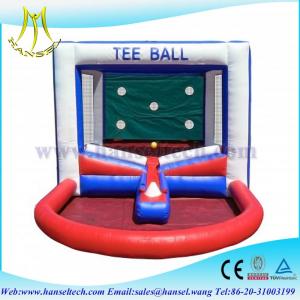 Wholesale Hansel Popular inflatable Tee ball games for kids inflatable kids ball games from china suppliers