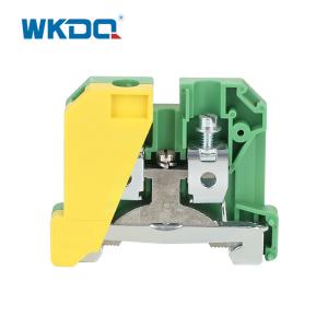 Wholesale JEK 16/35 Screw in Ground Terminal Block Connector 2 Way Earth Protective Durable Nylon PA66 Standard High Quality Green from china suppliers
