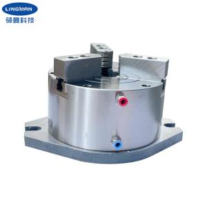 China Hollow 3 Jaw Lathe Chuck Vertical Chuck Pneumatic Power Chuck on sale