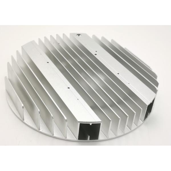 H13 Aluminium Extrusion Profiles Heat Sink Lacquer Coating For Power Amplifier