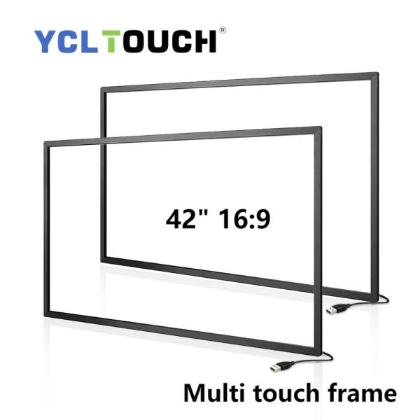Quality YCLTOUCH  42 inch infrared multi touch screen frame with 20 touch points for sale