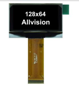 Wholesale Allvision OLED Display Module , Monochrome Oled Display Free Viewing Angle from china suppliers
