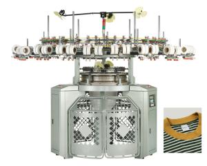 Easy Operation Single Jersey Fleece Circular Knitting Machine Three Thread