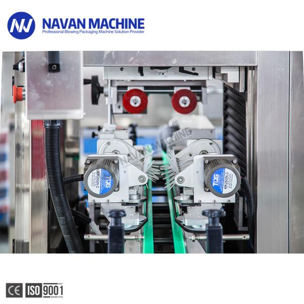 PVC Heat Shrink Sleeve Labeling Machine For Beverage Bottle With Shrink Tunnel