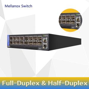 2 Core Short Depth Mellanox SN2000 Switch MSN2100-CB2F 100GbE 1U 16 QSFP28 Ports 2 AC PSUs X86