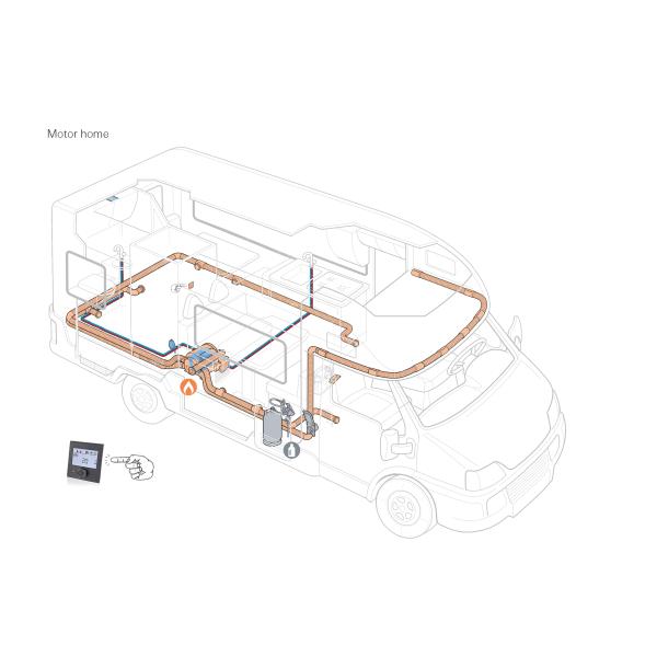 JP Truma Combi 4E combination water and space heater boiler for caravan motorhome campervan available for diesel