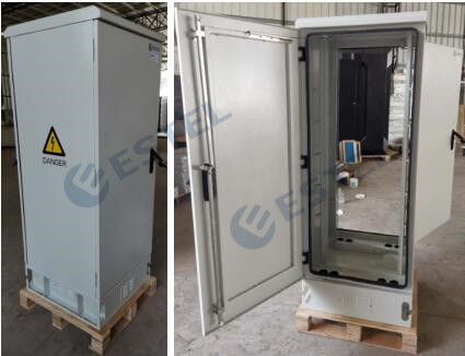 32U IP65 Aluminum Outdoor Telecom Enclosure