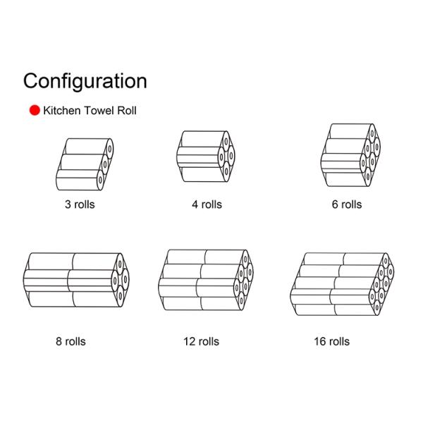 6rolls Paper Roll Packing Machine