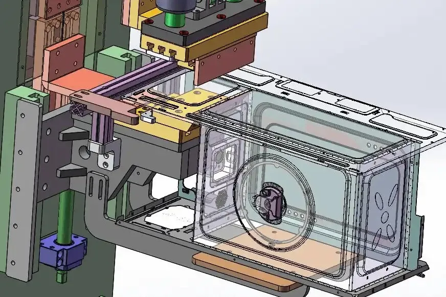 Stainless Steel Oven Shelf Grill Rack Automatic Spot Welding Machine