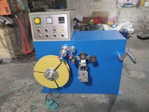 China AC 380V Winding Cable Coiling Machine 5HP Motor Semi Automatic on sale