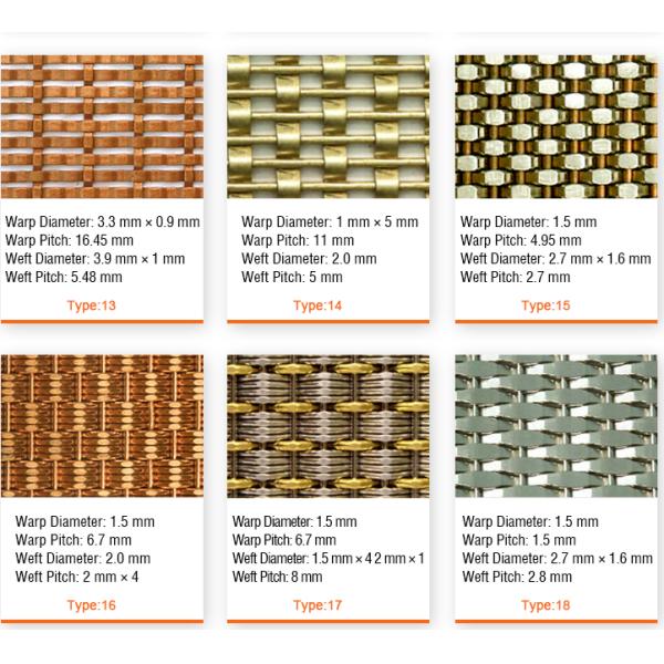 Velp Gold Silver Plated Architectural Metal Mesh
