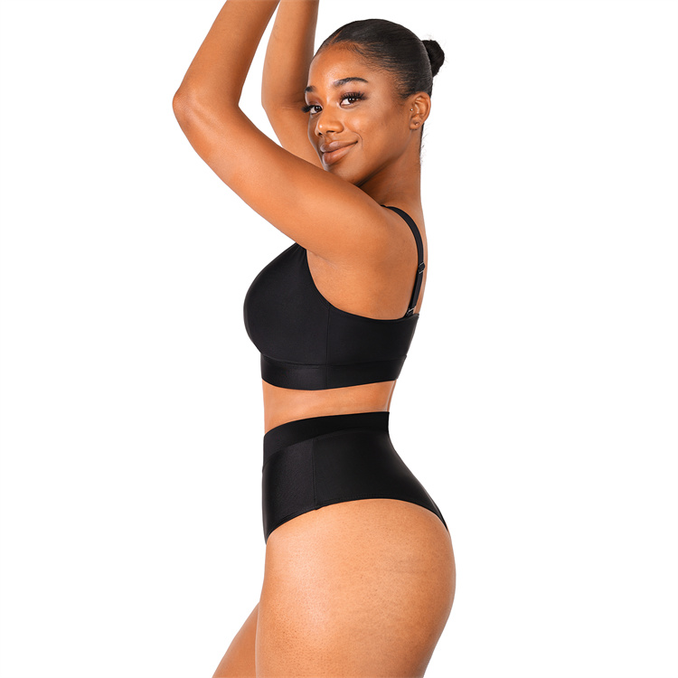 2023 Women's Sustainable High Waist Slimming Two Pieces Shapewear Swimsuit for Sexy
