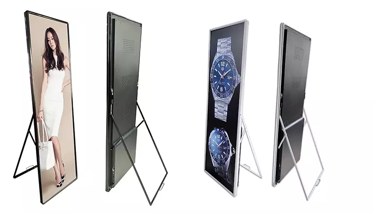 Smart Digital Advertising Led Display Poster Standing Magic LED Screen P2.5