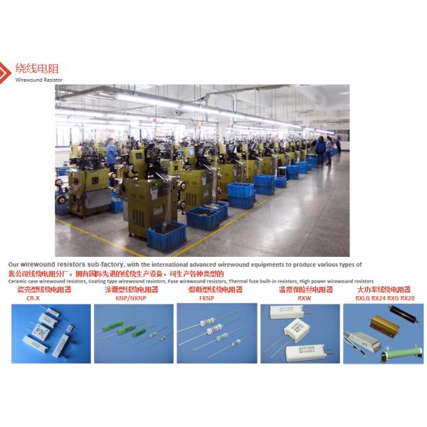 0207 0309 3W Fixed Wire Wound Resistor 10 Ohm Wire Wound Resistor For LED Lighting