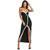 Wholesale High quality tube top Split long evening dress backless sexy bandage dress clothes woman from china suppliers