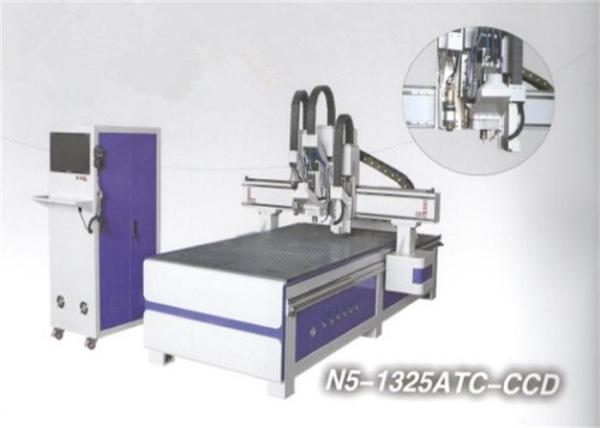 Quality ATC Contour Cutting CNC Engraving Machine exchange double systems for sale