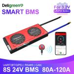 UART USB 8S24V80A Bms For Lithium Ion Battery