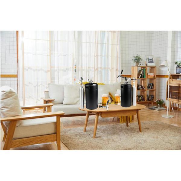 Insulated Ball Lock Mini Keg Tap System With Sodasteam Bottle