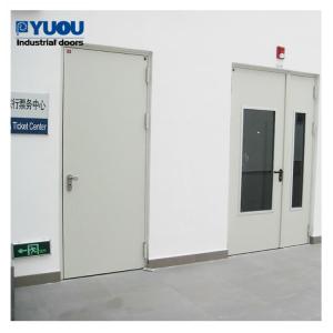 Metal Fireproof Security Door 1.0mm leaf Galvanized 0.5h rating For School
